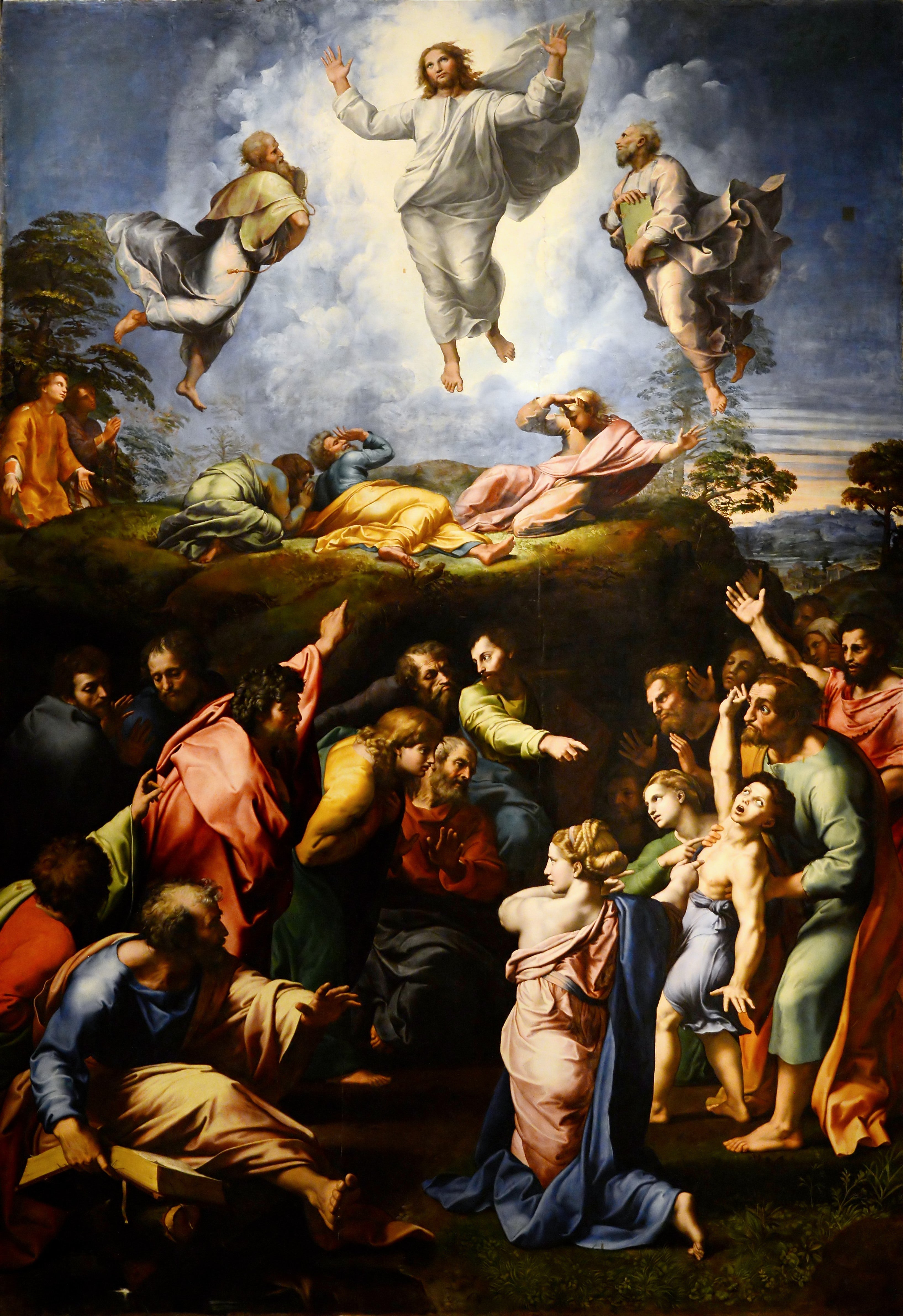 Reproduction du tableau « La Transfiguration - Raphaël Sanzio » par Alpha Reproduction en peinture à l’huile
