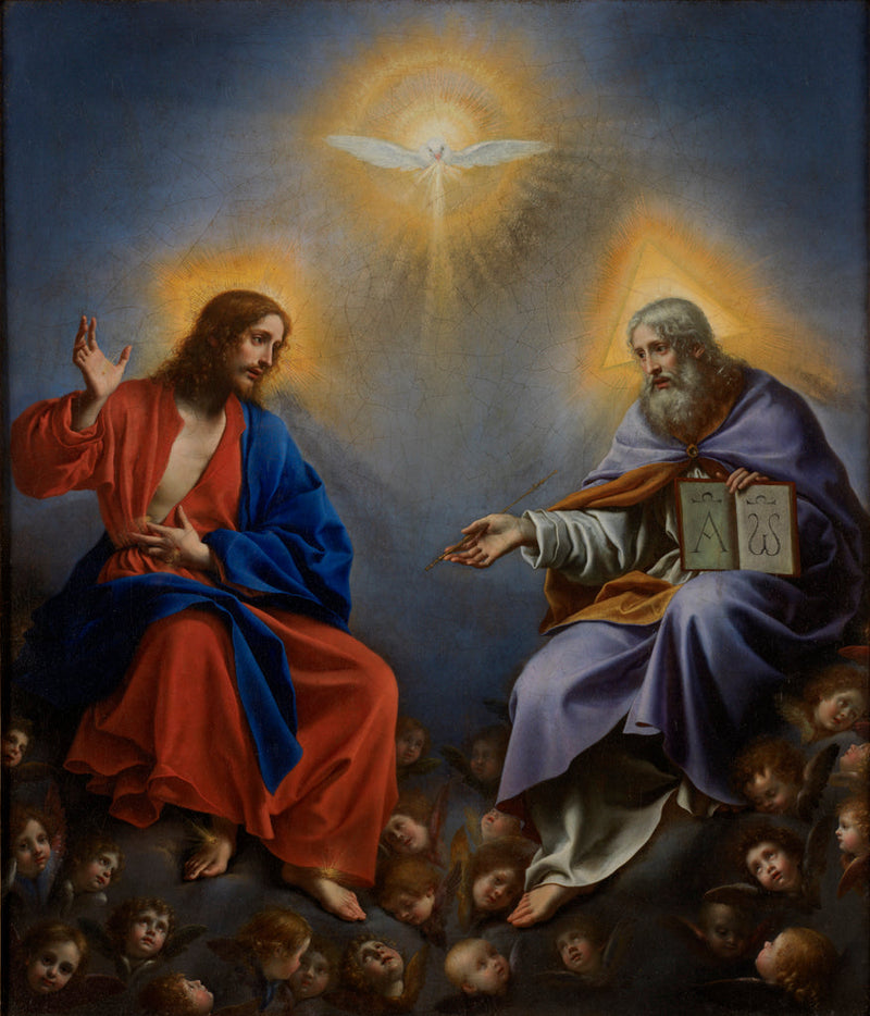 Trinitatis i herlighed - Carlo Dolci