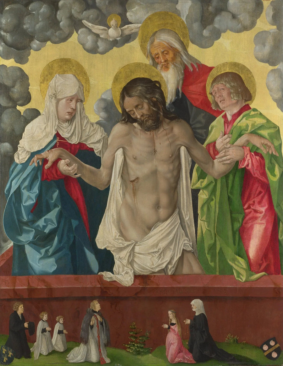 Den Treenighed og den mystiske Pietà - Hans Baldung Grien