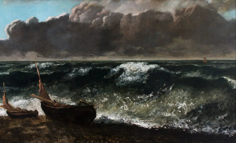 La wave - Gustave Courbet