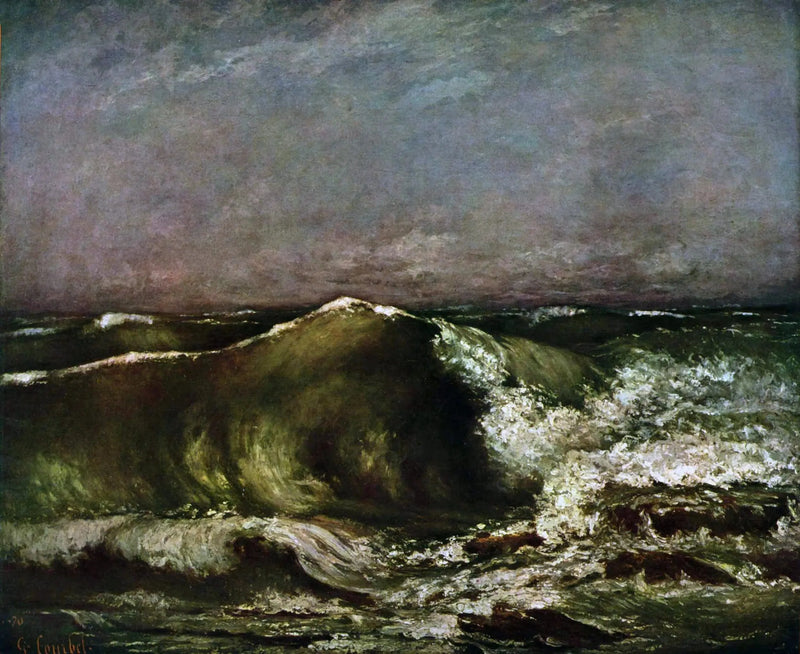 La bølge - Gustave Courbet
