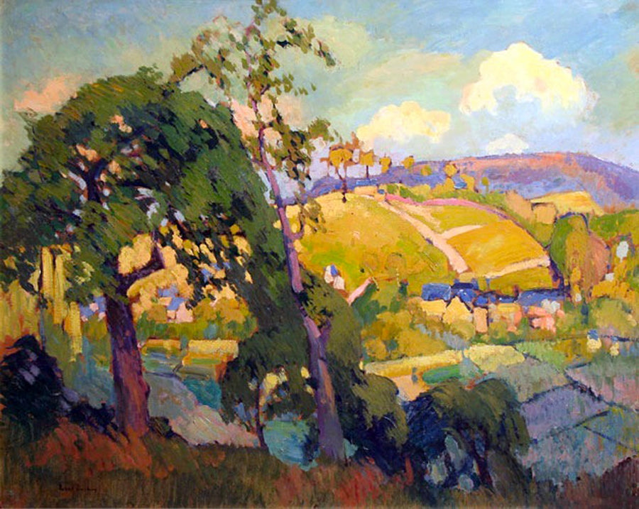 Blainville-Crevon-dalen - Robert Antoine Pinchon