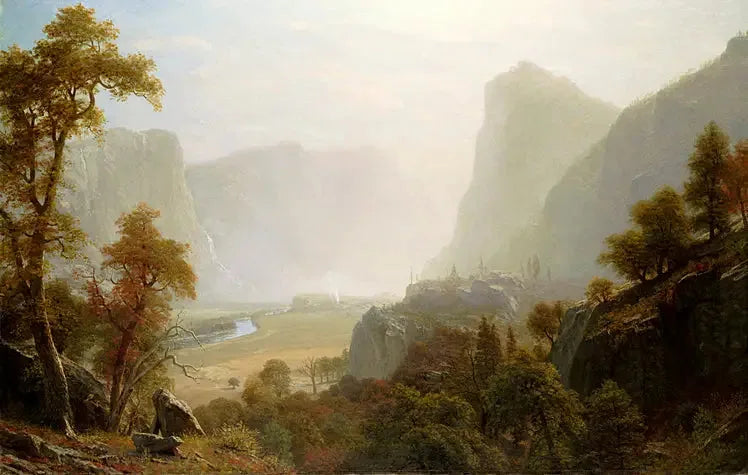 Hetch-Hetchy-dalen, Californien - Albert Bierstadt
