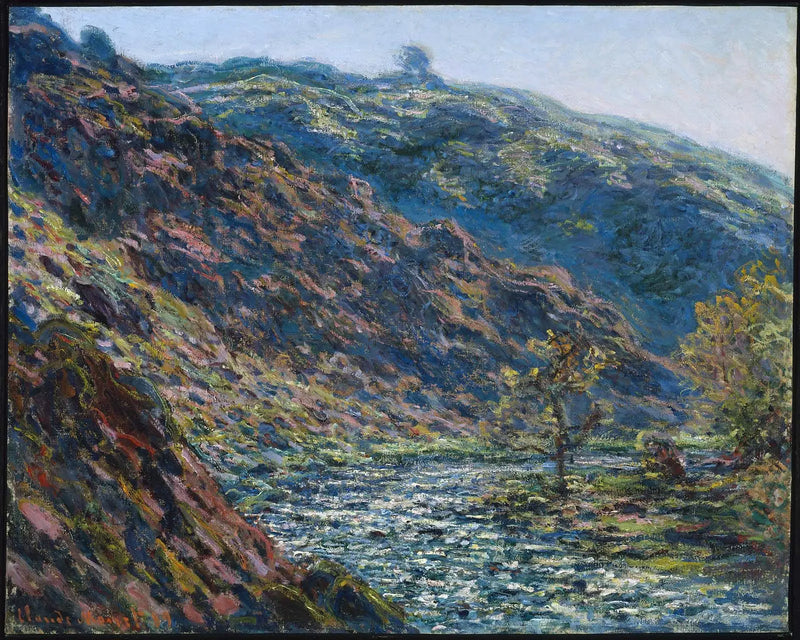 Den lille Creuse-dal - Claude Monet