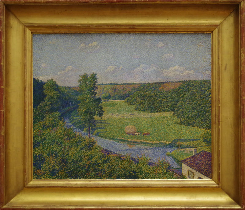 La Vallée de la Sambre - Théodore van Rysselberghe