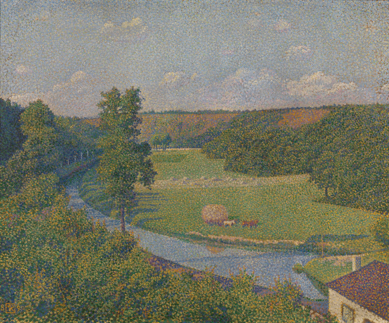 La Vallée de la Sambre - Théodore van Rysselberghe