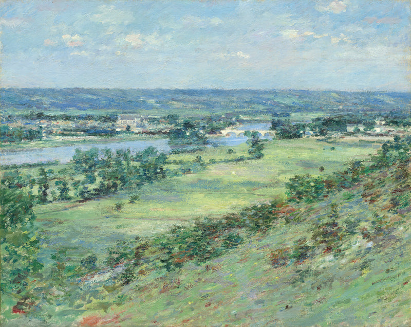 Seine-dalen, Giverny-bakkerne - Theodore Robinson