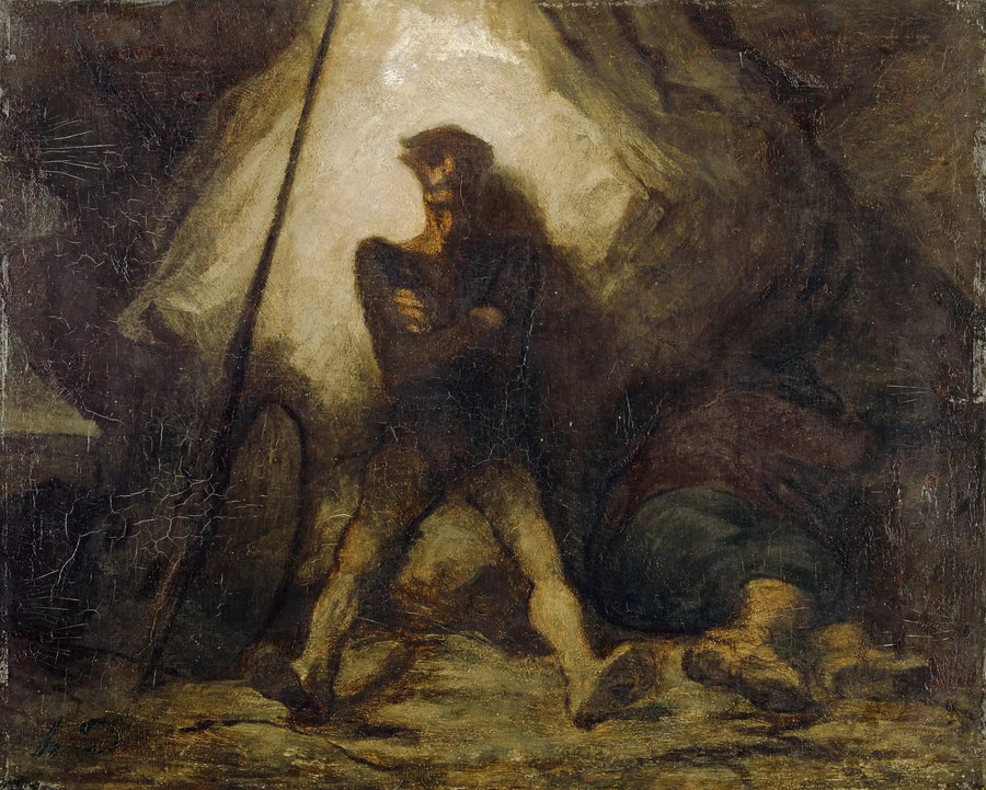 Don Quichottes aften - Honoré Daumier