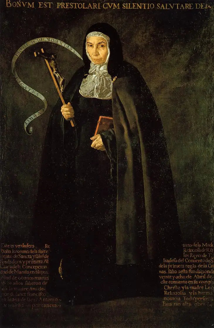 Den Venerable Moder Jerónima de la Fuente - Diego Velázquez