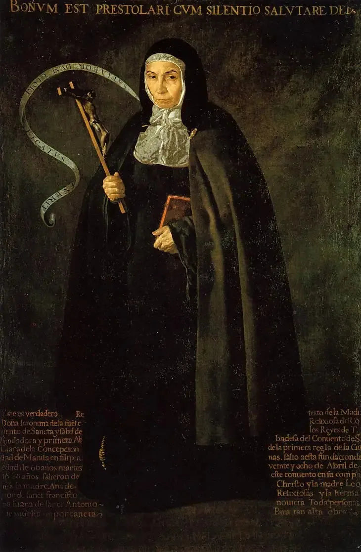 Den Venerable Moder Jerónima de la Fuente - Diego Velázquez