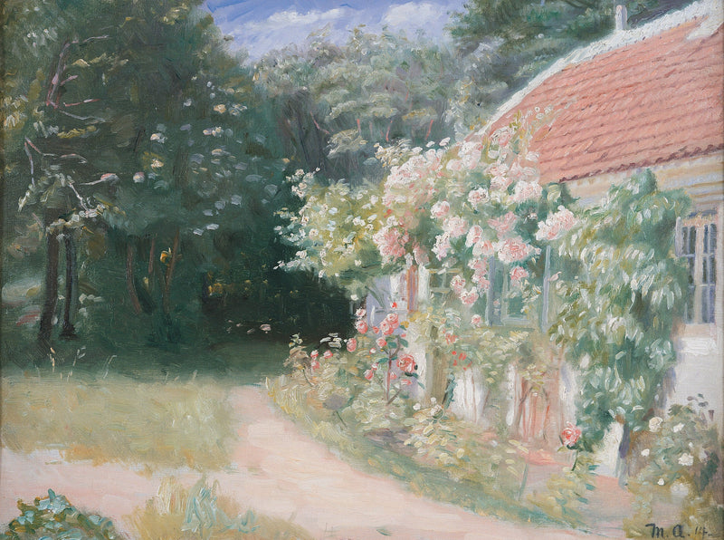 Det Gamle Havehus - Michael Peter Ancher