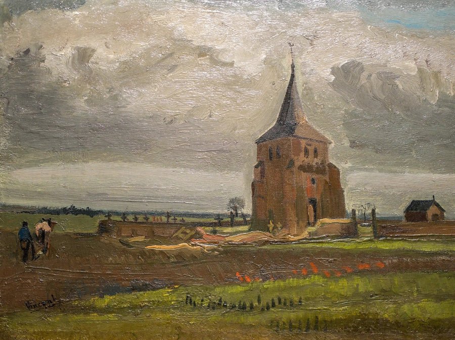 Det gamle tårn i Nuenen - Vincent van Gogh