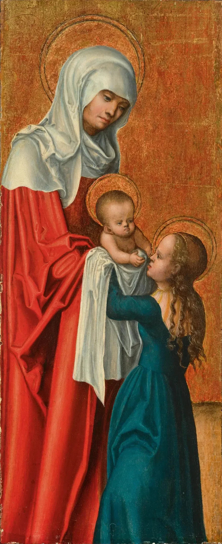 Jomfruen med barnet og Sankt Anna - Lucas Cranach den Ældre