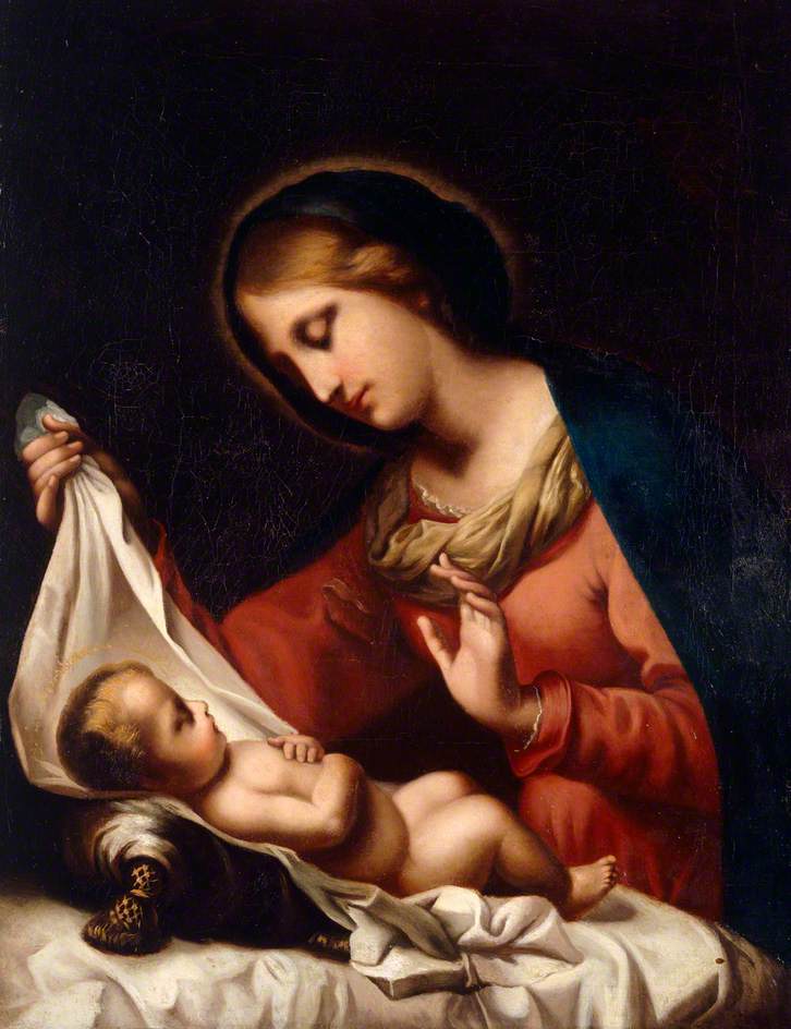 Jomfruen med barnet - Carlo Dolci