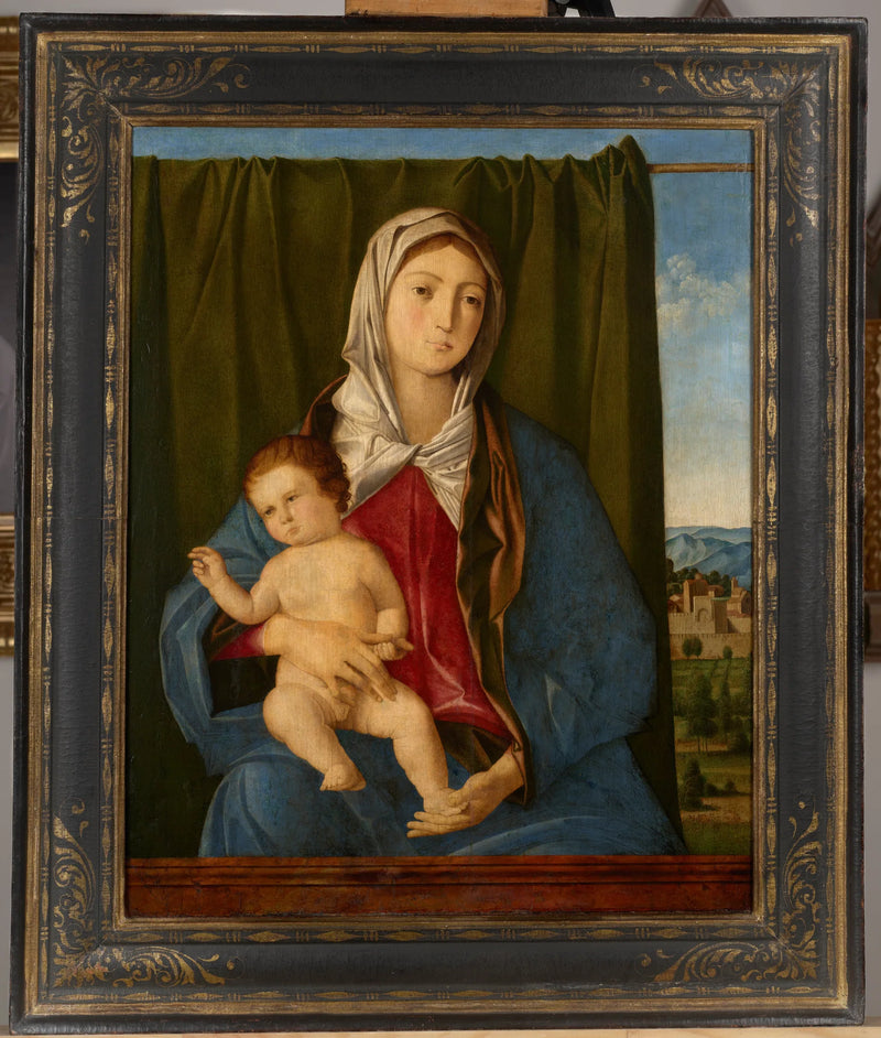 Jomfruen med barnet, der giver velsignelse - Giovanni Bellini