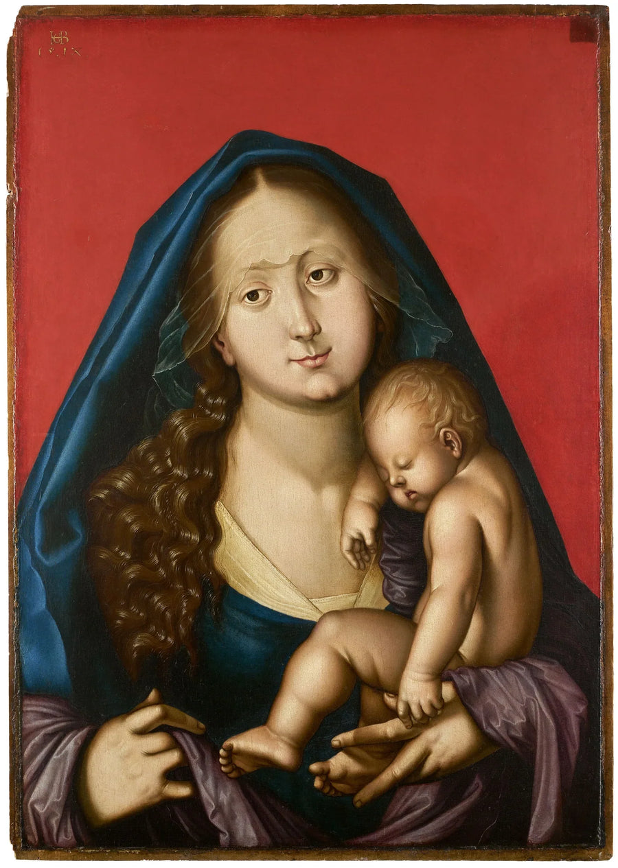 Jomfruen med det sovende barn - Hans Baldung Grien