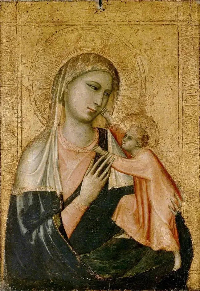 Jomfruen med barnet - Giotto
