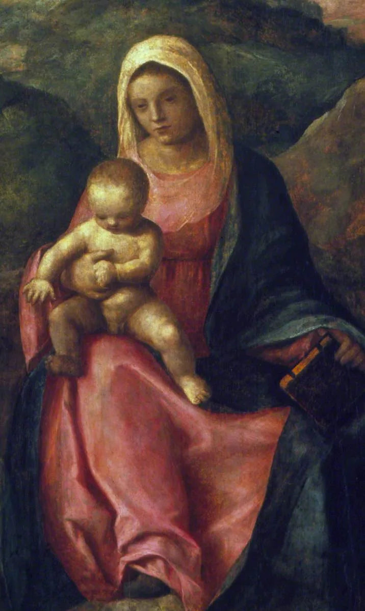 Jomfruen med barnet - Giovanni Bellini