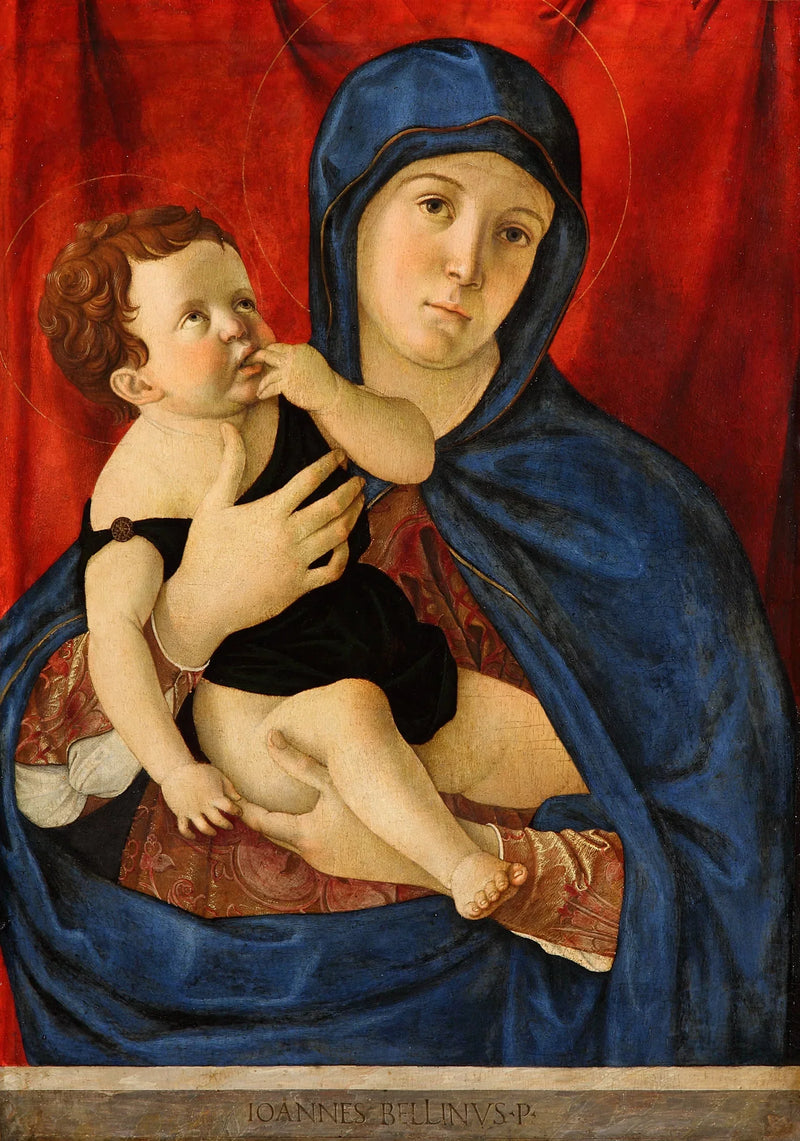Jomfruen med barnet - Giovanni Bellini