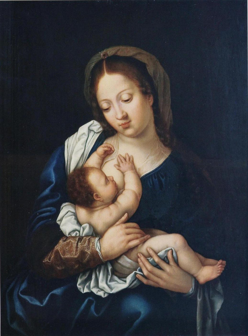 Jomfruen med barnet - Jan Gossaert
