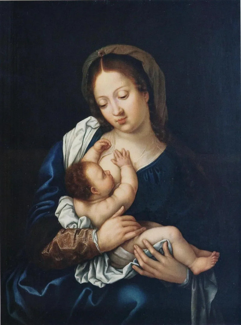 Jomfruen med barnet - Jan Gossaert