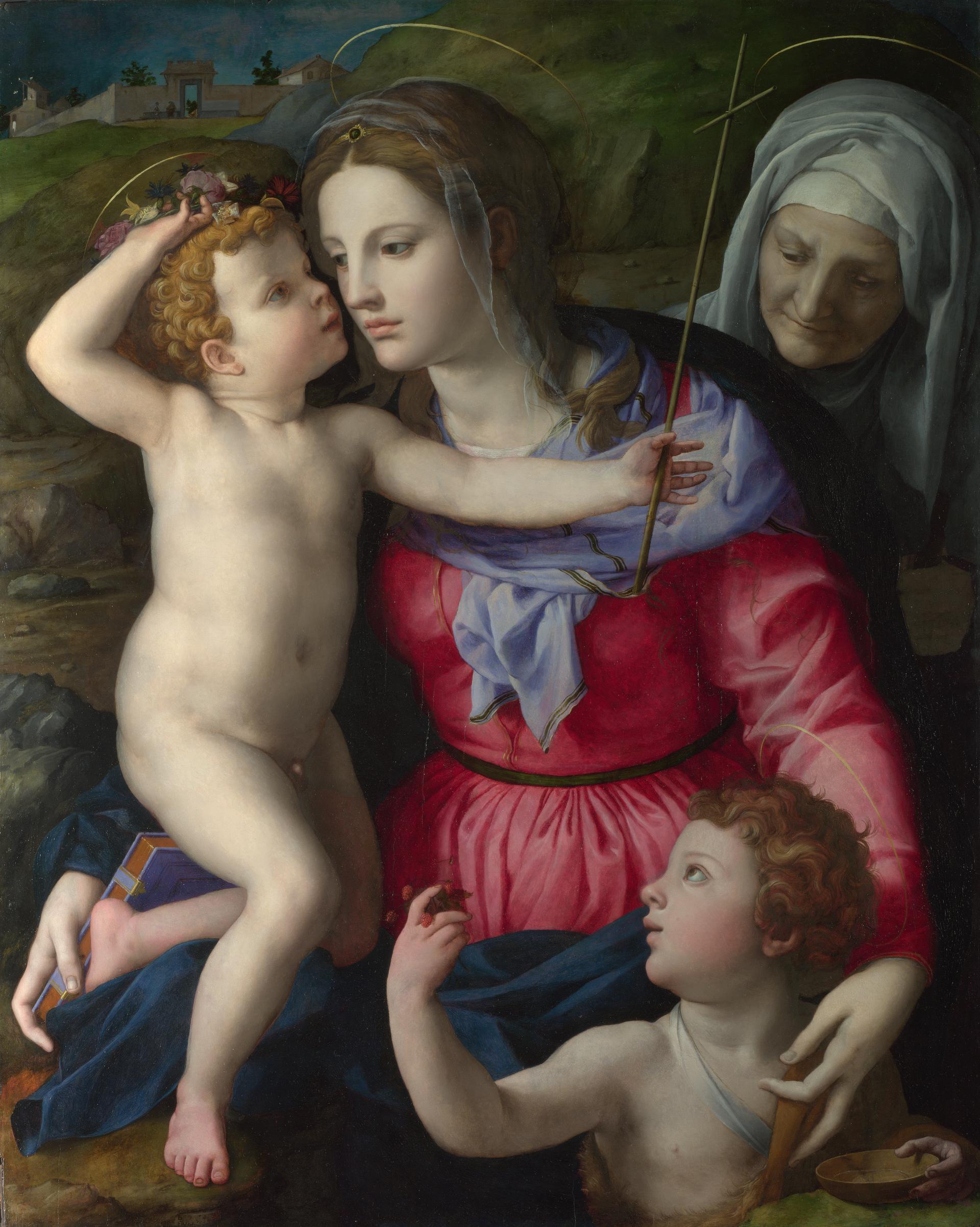 La Vierge à l’Enfant avec des saints - Bronzino - Alpha Reproduction