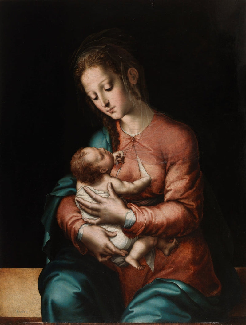 Den ammende Jomfru - Luis de Morales