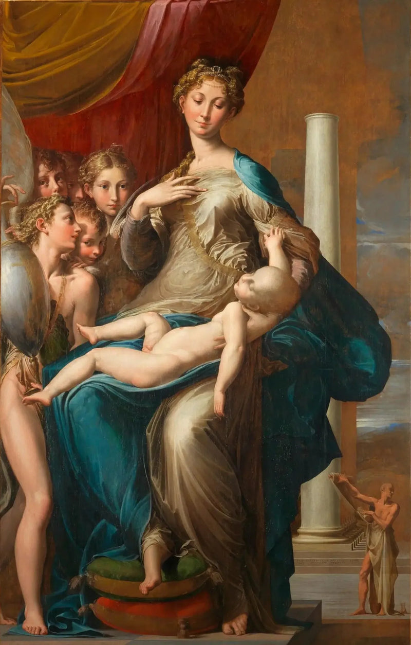 Jomfruen med den lange hals - Parmigianino