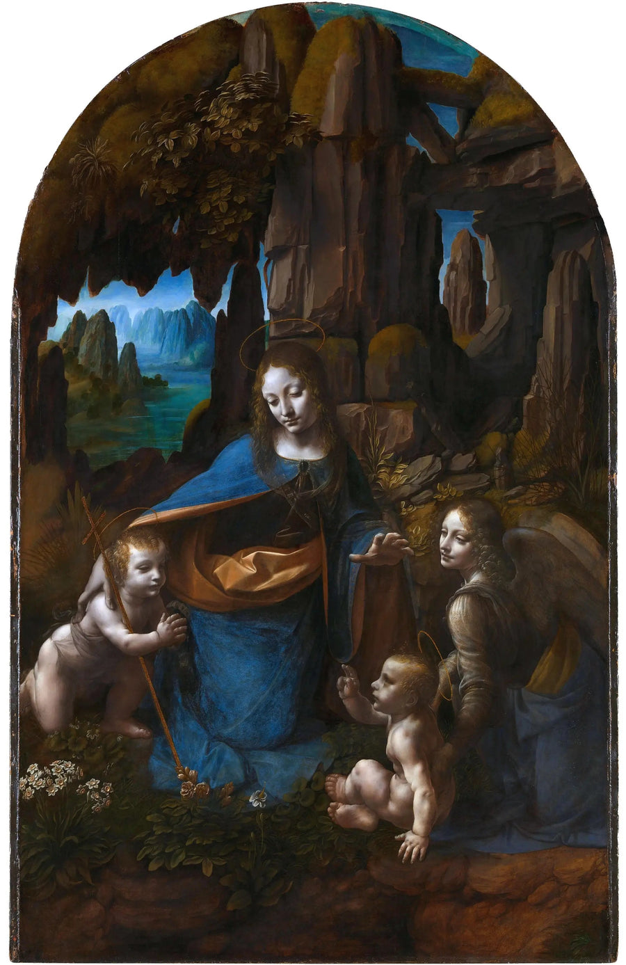 Jomfruen ved klipperne - Leonardo da Vinci