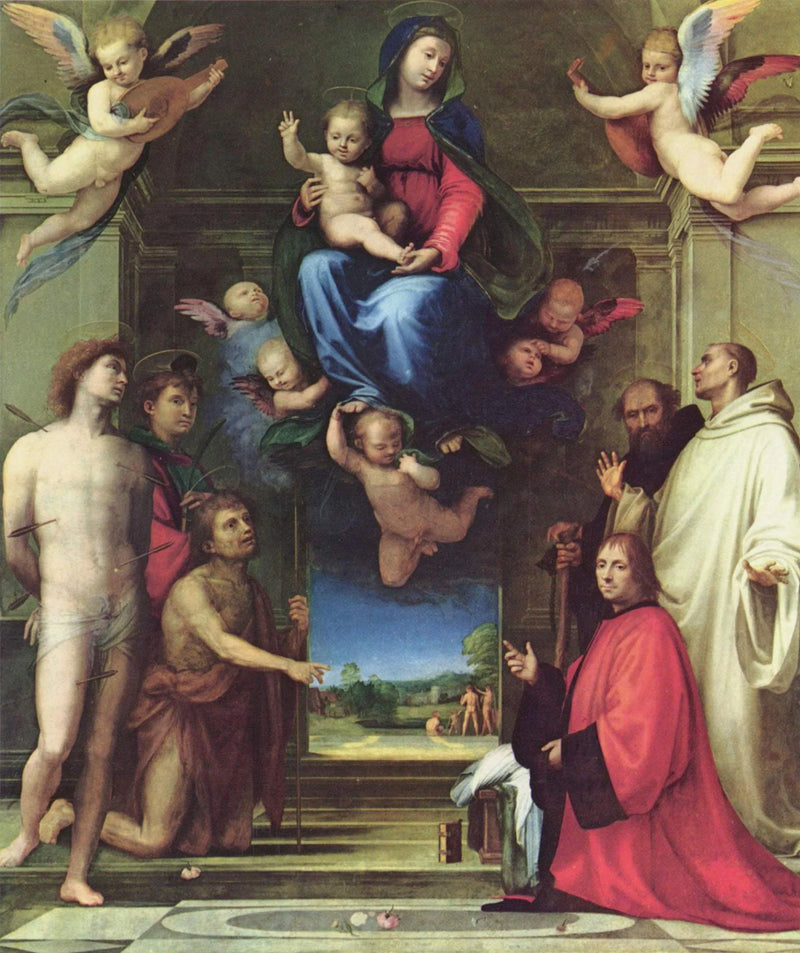 Jomfruen med de hellige - Fra Bartolomeo