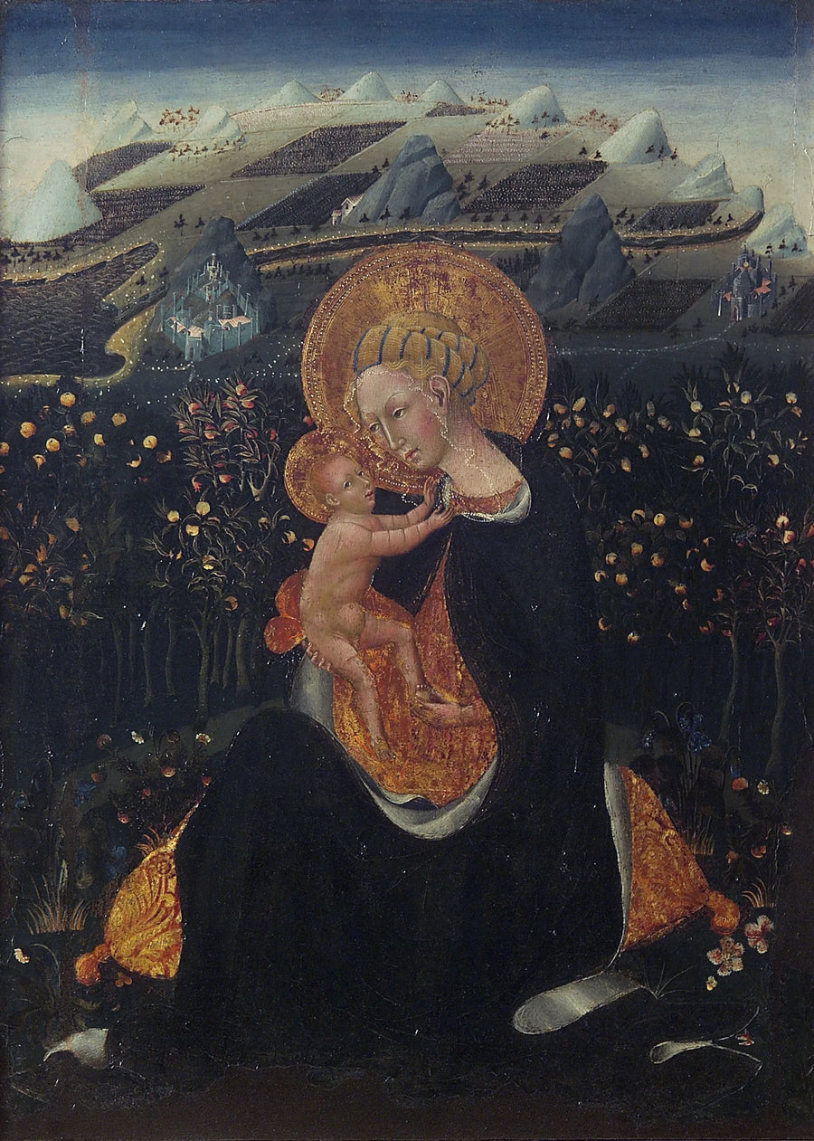Jomfruen af ydmyghed - Giovanni di Paolo
