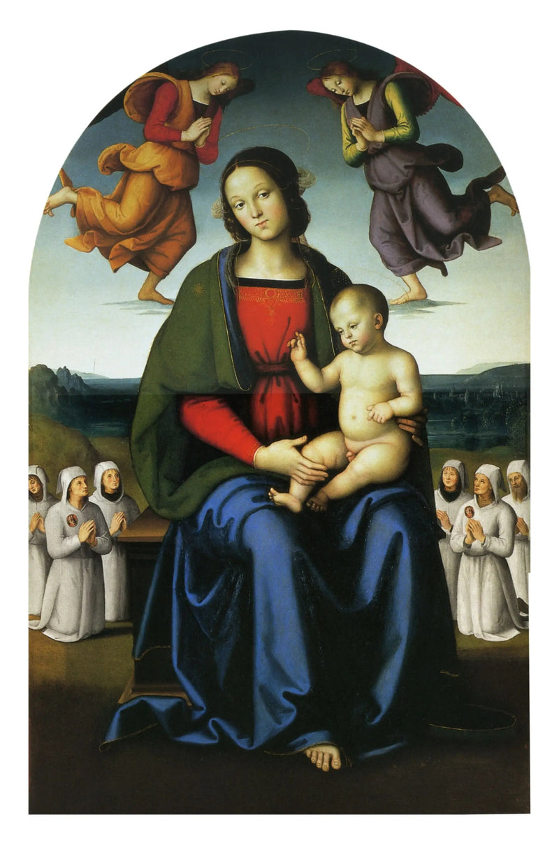 Jomfruen af trøst - Pietro Perugino