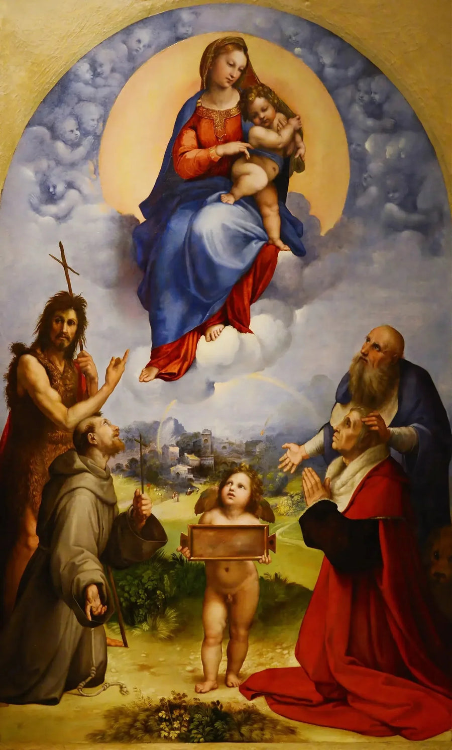 Jomfruen af Foligno - Raphael Sanzio