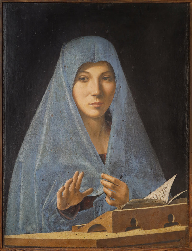 Jomfruen af Annoncingen - Antonello de Messine