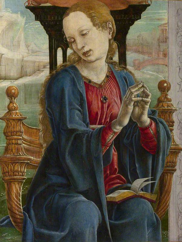 Jomfruen af Annoncingskirkens Madonna - Cosmé Tura