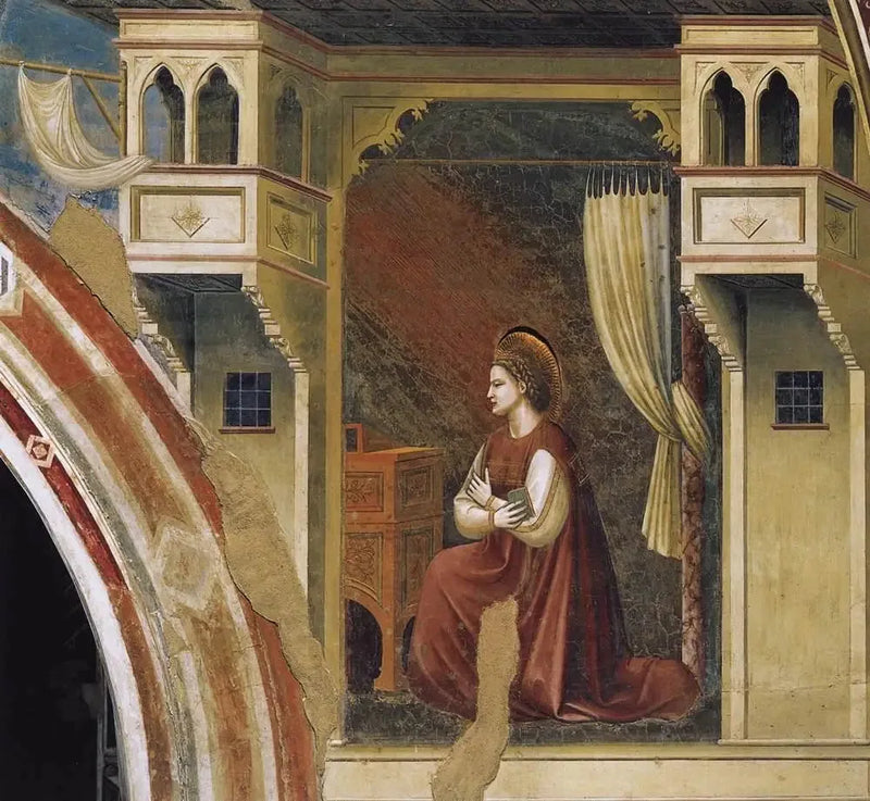 Jomfruen af Annoncingskilden - Giotto