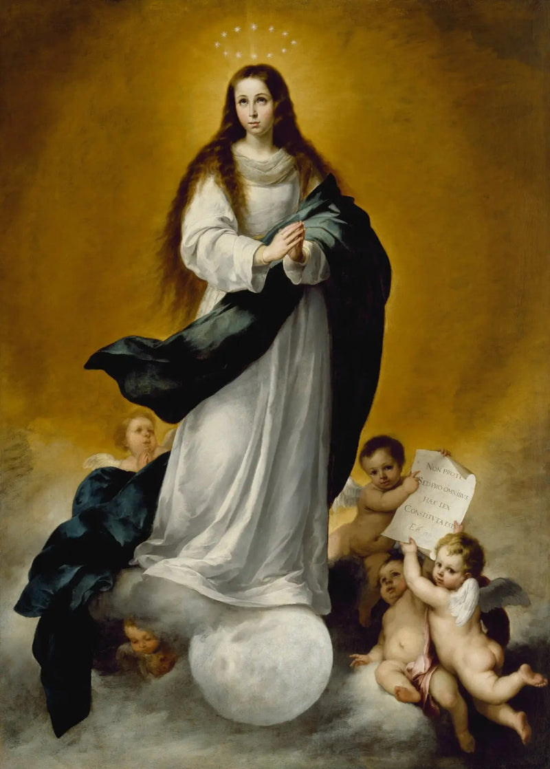 Jomfruen af den Ubesmittede Undfangelse - Bartolomé Esteban Murillo
