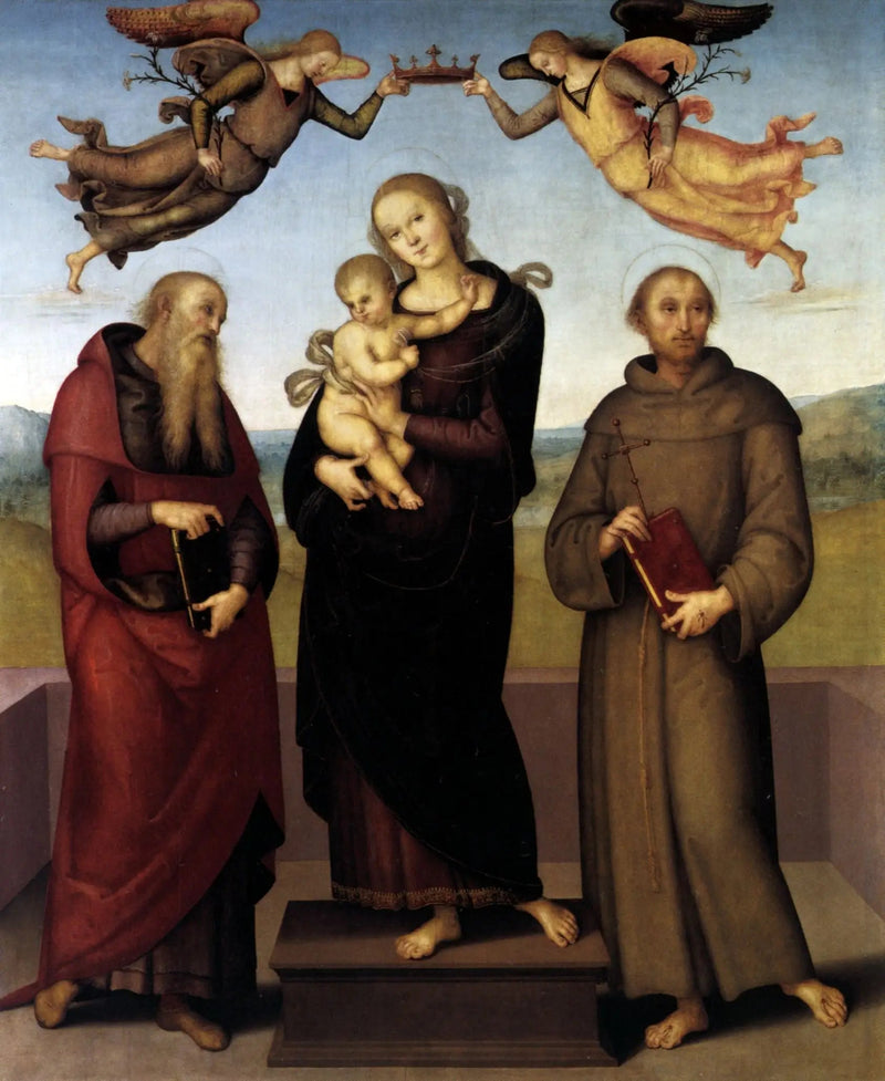 Jomfruen af Lorette - Pietro Perugino