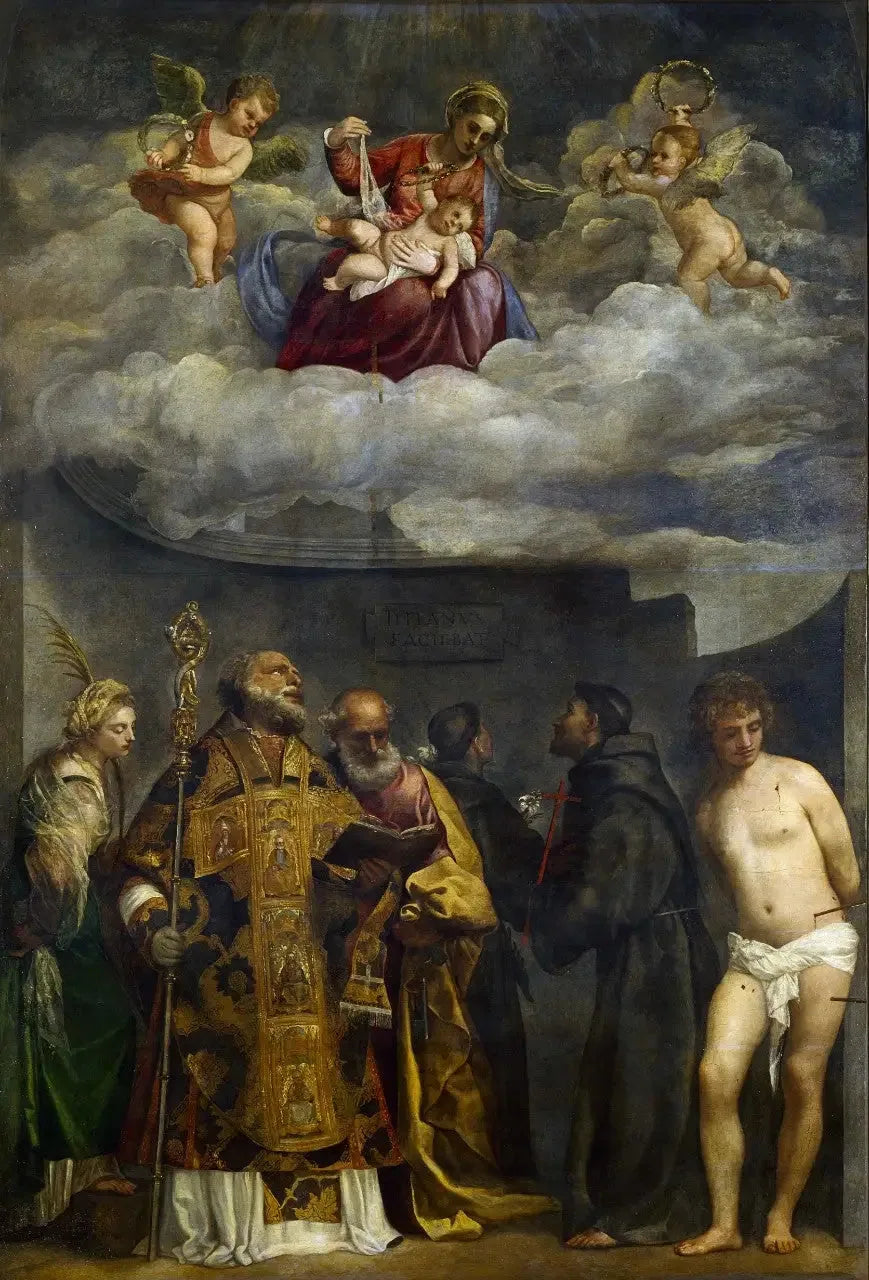 Jomfruen af San Nicolò dei Frari - Titian
