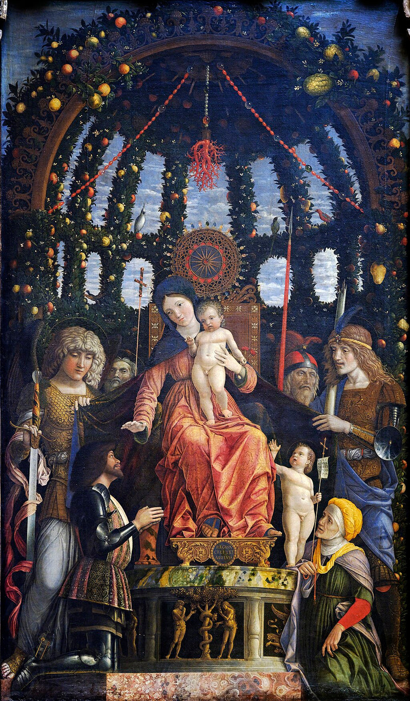 Jomfruen af Sejren - Andrea Mantegna