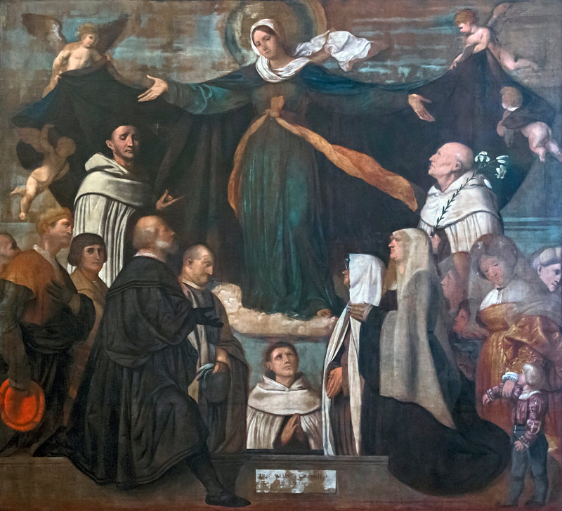 Jomfruen af Carmel - Alessandro Bonvicino