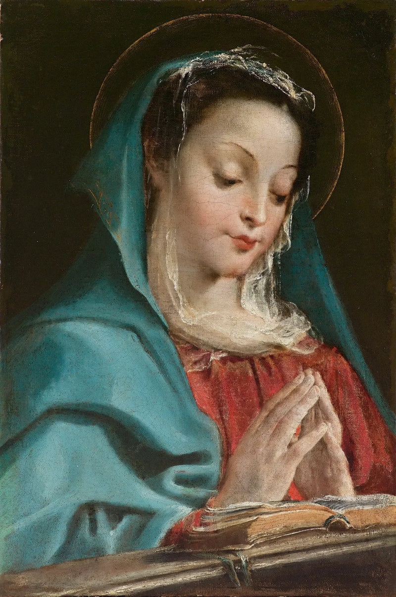 Jomfruen i bøn - Annibale Carracci