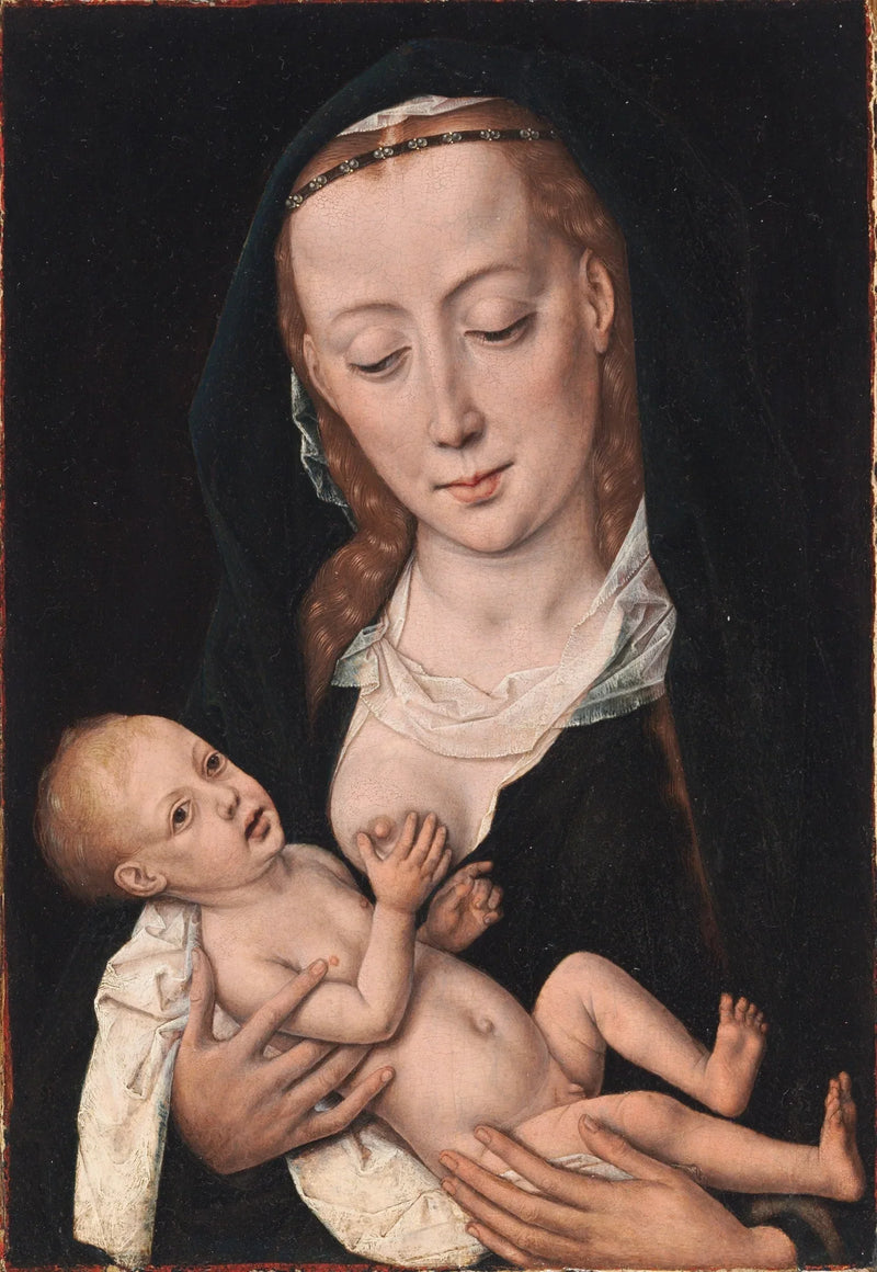 Jomfru Maria og Barnet - Dirk Bouts
