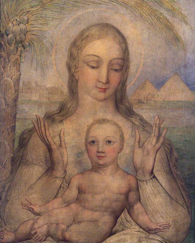 La Vierge et l’Enfant en Égypte - William Blake - Alpha Reproduction