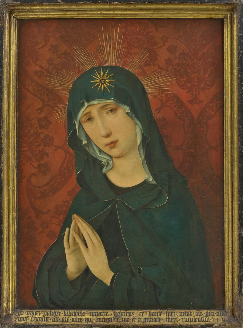 Jomfru Maria som Moder af Smerte - Hans Holbein den Ældre