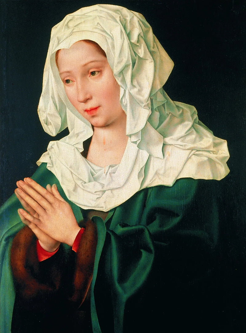 Jomfru Maria i bøn - Joos van Cleve