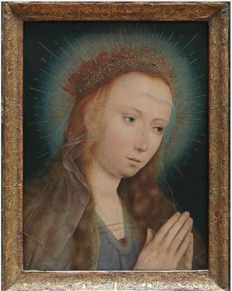 Jomfru Maria i bøn - Quentin Metsys