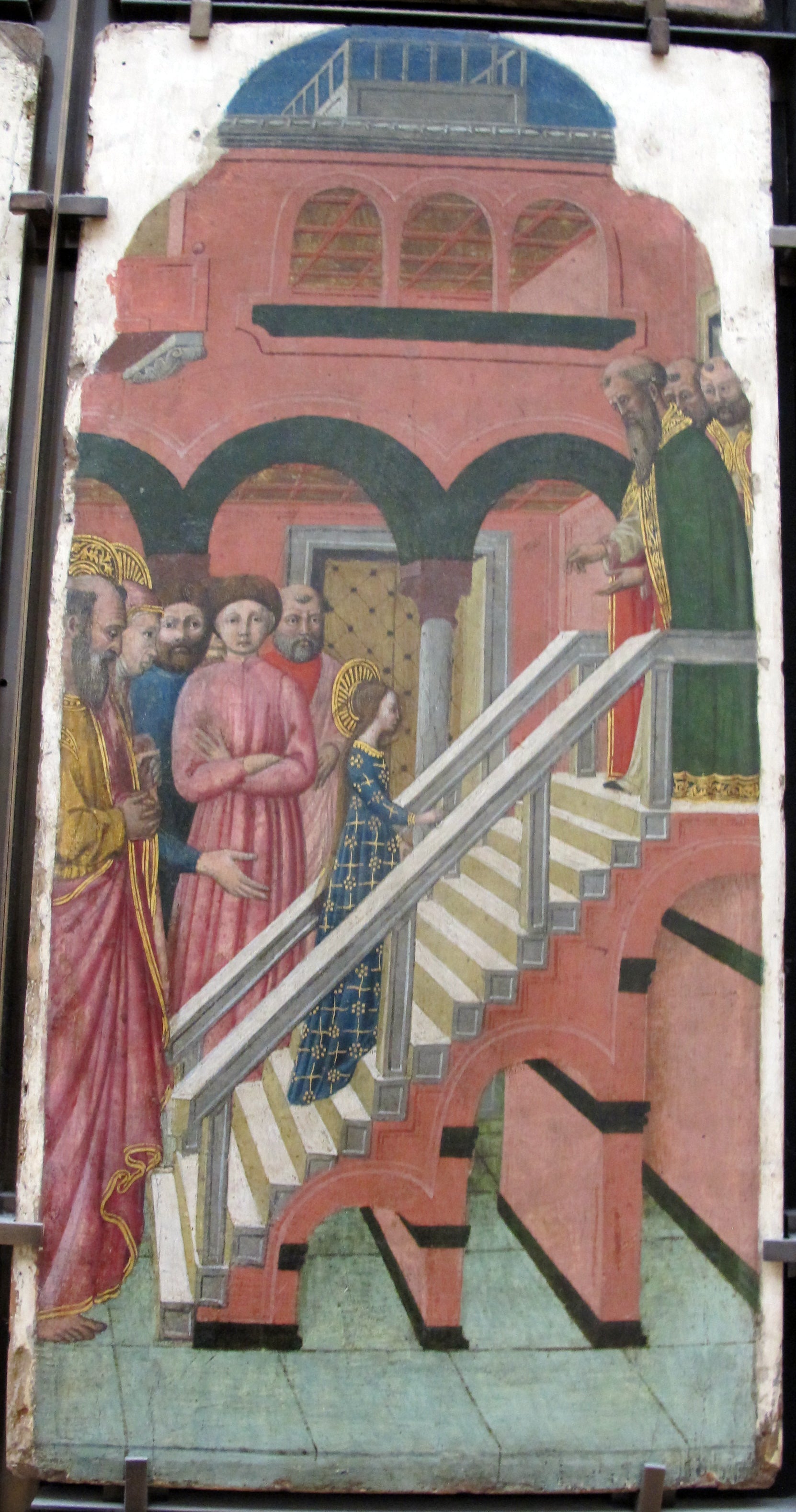 La Vierge montant les degrés du Temple - Giovanni Francesco da Rimini - Alpha Reproduction