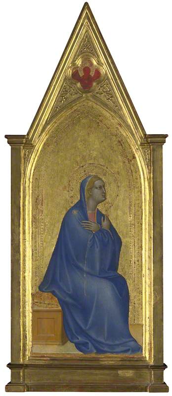 Jomfruen: Venstre Toppanel - Giovanni da Milano