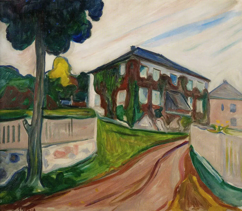 Den Røde Jomfru Vinstok - Edvard Munch